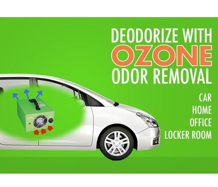 The image shows what ozone odor removal can do for our customers.